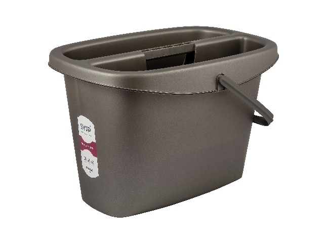 Ведро со вставкой прямоугольное 13 л Классика 5003